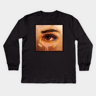 Copper Eye Kids Long Sleeve T-Shirt